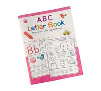 Letter Writing Practice Books, A4 Alphabet Tracing Workbook, Early Learning Interactive English Writing Book for Ages 3-6, Preschool and Classroom Educational Present, Kids