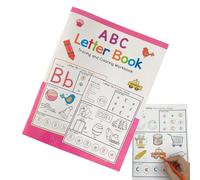 Letter Writing Practice for Kids, A4 English Alphabet, Letter Tracing Book Interactive Early Learning Workbook, for Age 3-6, Classroom Preschool Birthday Activity 11.1x8.19 Inches