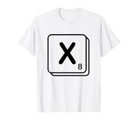 Letter X Word Game Tile T-Shirt