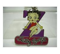 Letter Z Keyring, Betty Boop