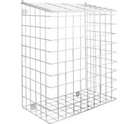 Letterbox Cage | Indoor Mail Catcher | Fixings Included | White Post Holder | Large Iron Letter Box Catcher | Door Letter Box Guard | Pet-Safe Door Guard | Internal Postbox