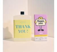 Letterbox Cocktails Thank You Box - Yellow - Pornstar Martini