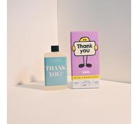 Letterbox Cocktails Thank You Mini Box - Green - Blood Orange