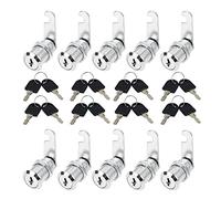 Letterbox Lock, Furniture Locks, 30 mm, Cylinder Lock, Cam Lock, Cabinet Lock, Locker Door Lock, Keys with 2 Keys
