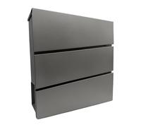Letterbox, postbox, mailbox, letterbox, mailbox with newspaper holder