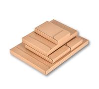 Letterbox Size Mailing Boxes with Peel and Seal Strip, Multiple Sizes, E-commerce Packaging for Subscriptions, Media, Phones, Vitamins (305 x 220 x 20mm - Pack of 40 - A4 Media)