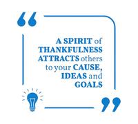 Lettering Decals Inspiring Phrase Quote Thankfulness 72x74.5cm Waterproof Blue