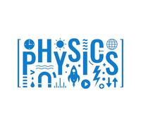 Lettering Stickers Lettering Physics School Science Class Education 63x129.6cm Multiple Size Options Extra Large Blue