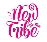 Lettering Stickers Pregnancy Quotes New to The Tribe 72x74.5cm Personalized Customization Rosered