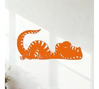 Lettering Stickers Rawr Sleep T Rex Dinosaur Animal Baby World Park 40.8x85.9cm Equipped with Transfer Film kit Orange