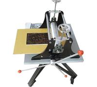 Letterpress Printing Machine with Extended Flatbed - Even Pressure for Woodcut Ink, Ideal for Artistic and Professional Printing Projects
