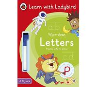 Letters: A Learn with Ladybird Wipe-Clean Activity Book 3-5 years