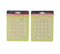 Letters Burning Tip, Brass Alphabet Carving Tip, 56PCS Kit for Wood Paper Leather and Gourds - Durable Material, Easy to Use with Standard Soldering Irons, Professional DIY Craft