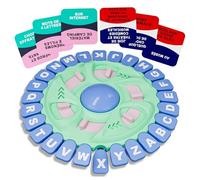 Letters Game, Raging Words, Quickstop Game, Letters Press with Timer, Words Storm Game, Board Games for Adults