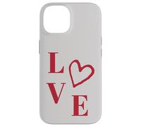 Letters Heart LOVE Case for iPhone 14