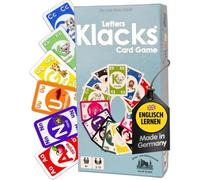 Letters Klacks - Alphabet Card Game for Kids Age 4+ | Learn ABC Letters Through Play | Educational Family Card Game | Phonics & Letter Recognition | Made in Germany