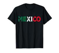 Letters of Mexico Flag Mexican Flag Bandera Mexico Men Women T-Shirt
