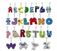 Letters Plush,26 Pcs letters Plush Toys,Fun Stuffed letters Plush Figure Dolls Funny Plush Toy Gift for kids and Fans (4 inch)