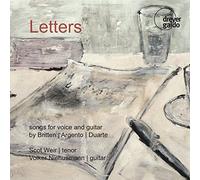Letters - Songs for voice and guitar (Lieder)