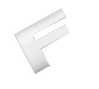 Letters Stickers, Emblems and Emblems for Car 3D Letter - Automotive Decals Waterproof Car Bumper Stickers - Alphabet Stickers 3D Sturdy Design for Vehicles