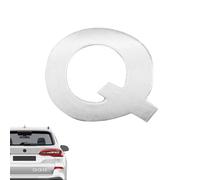 Letters Stickers, Emblems & Emblems for Car 3D Letter | Waterproof Dustproof Automotive Decals,Unique 3D Design Car Stickers Alphabet Stickers for Automotive Vehicles