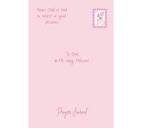 Letters to God: Daily prayer journal and answered prayers