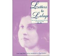 Letters to Lalage: Letters of Charles Williams to Lois Lang-Sims