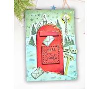 Letters to The North Pole Clear Stamp Set, A6/4x6, Red