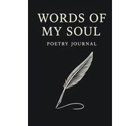 Letters to the Silence: A minimalist poetry journal with inspirational poems and elegant black and white design for creatives and quiet souls