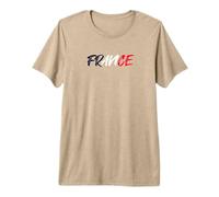 Letters Word France with Flag Colors Premium T-Shirt