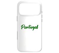 Letters Word Portugal in Beautiful Green Font Case for iPhone 17 Pro Max