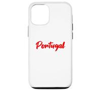 Letters Word Portugal in Beautiful Red Font Case for iPhone 12/12 Pro