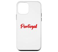 Letters Word Portugal in Beautiful Red Font Case for iPhone 12 mini