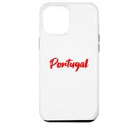 Letters Word Portugal in Beautiful Red Font Case for iPhone 12 Pro Max