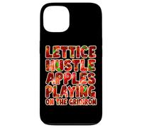 Lettice Hustle Apples Playing on the Gridiron Case for iPhone 13