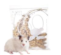 Letting Natural Natural Hamster Bedding - Bed Ear for Wheat Pets | Cage Landscaping Supplies for Small Animals, Ear