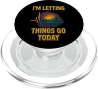 Letting Things Go Today Sunset Design PopSockets PopGrip for MagSafe