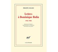 Lettres a Dominique Rolin: (1958-1980)