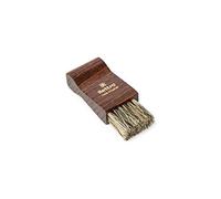 Lettro Shoe Polish Applicator Brush, Wooden Shoe Brush Ideal to Apply Shoe Cream and Wax on Leather Shoes and Boots, Shoe Care Small Horsehair Brush