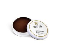 Lettro Shoe Wax, 100ml (3.38 fl. Oz), Professional Quality Polish in Multiple Colours, Exceptional Shine for Smooth Leather Shoes, Bags, Jackets and More, Middle Brown