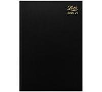Letts Academic Diary 2027, 2028 A4 Week to view English Black A3ZBK