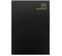 Letts Academic Diary 2027, 2028 A4 1 Day per page Black A1ZBK