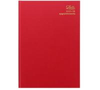Letts Academic Diary 2027, 2028 A4 1 Day per page Red A1ZRD