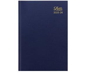 Letts Academic Diary 2027, 2028 A5 Week to view Blue A3XBL