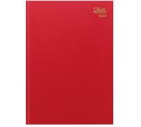 Letts Business Diary 2026 A4 1 Day per page Red 20-T11ZRD