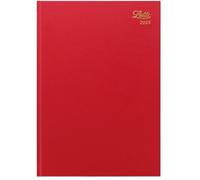 Letts Business Diary 2026 A5 Week to view English Red 20-T31XRD
