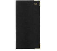 Letts of London Classic Slim portrait week to view with appointments 2026 diary - Black 26-T35SUBK