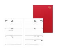 Letts Business Diary 2027 A4 Week to view Red 31ZRD