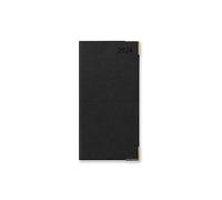 Letts Connoisseur Slim week to view with appointments 2024 diary - black