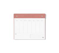 Letts Conscious Undated Weekly Notepad - clay